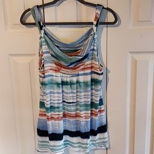 Anthropologie Stretch Light Beachy Tunic